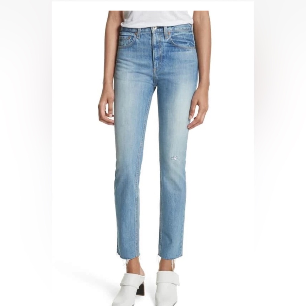 Rag And Bone Helena High Rise Ankle Skinny Jeans 29